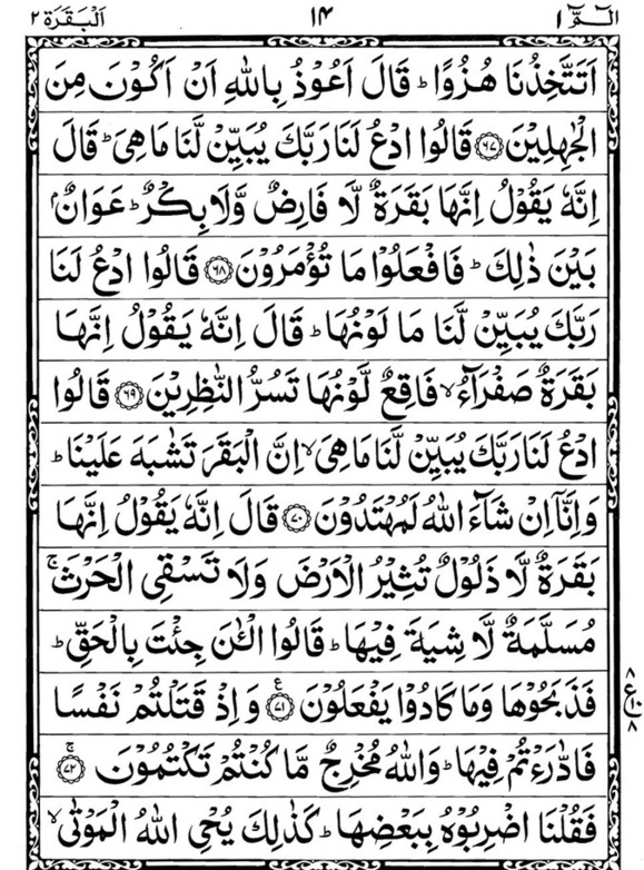 Quran Page - 14