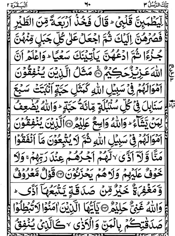 Quran Page - 60