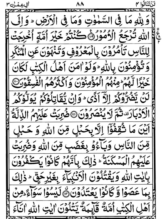 Quran Page - 88