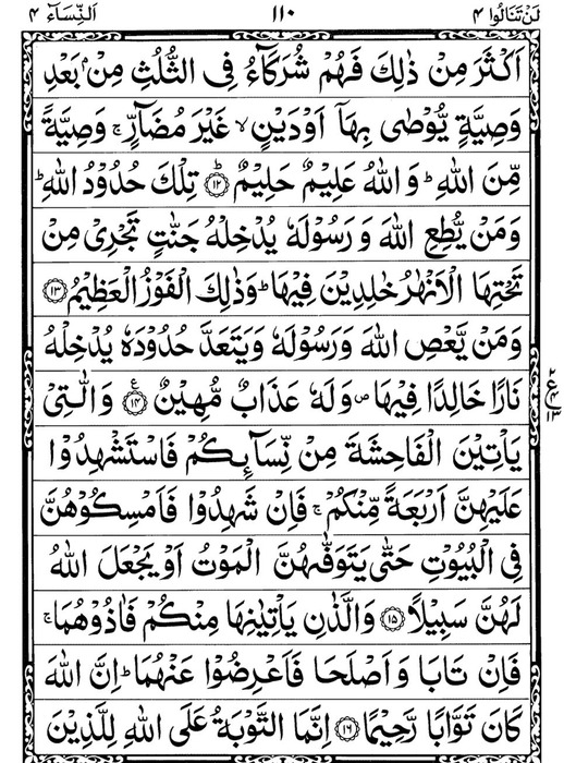 Quran Page - 110