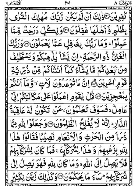 Quran Page - 201