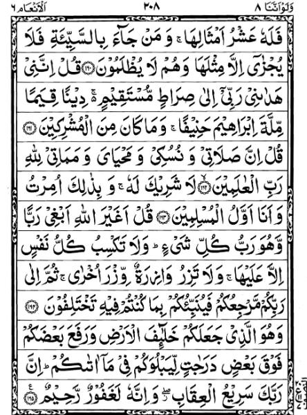 Quran Page - 208