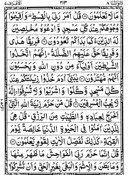 Quran Page - 213