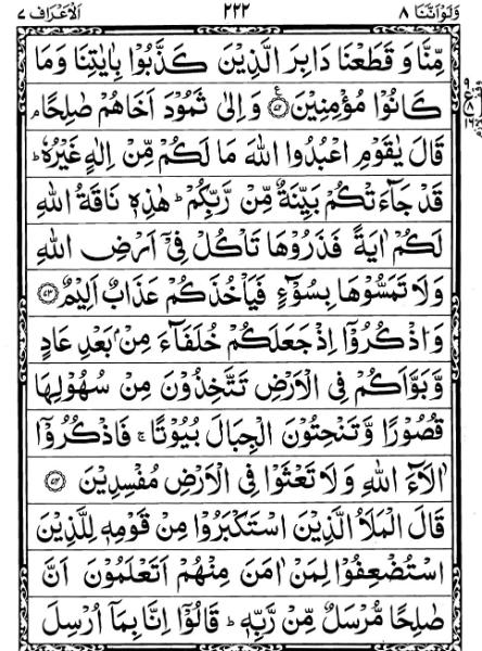 Quran Page - 222