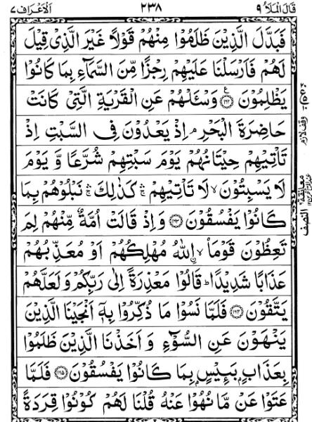 Quran Page - 238