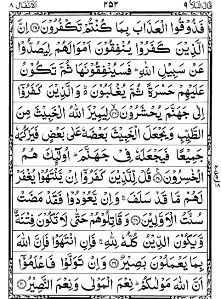 Quran Page - 252