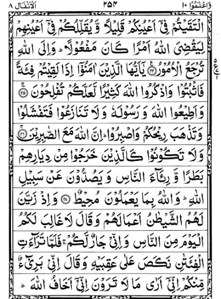 Quran Page - 254
