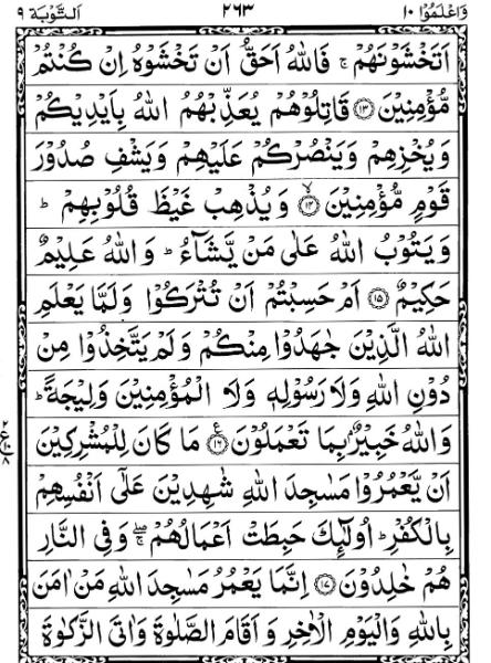 Quran Page - 263