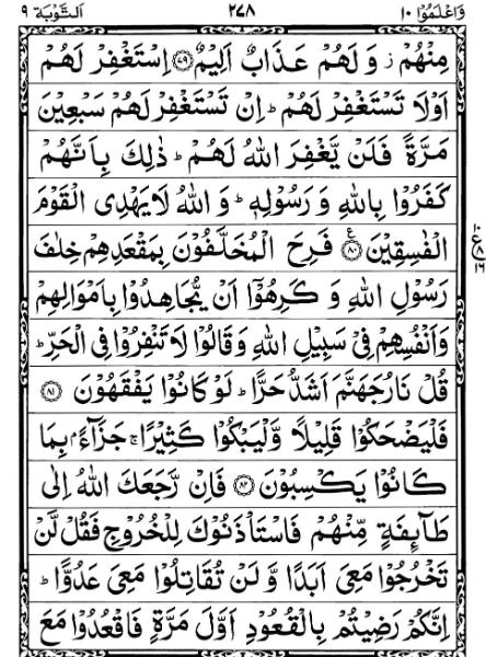 Quran Page - 278