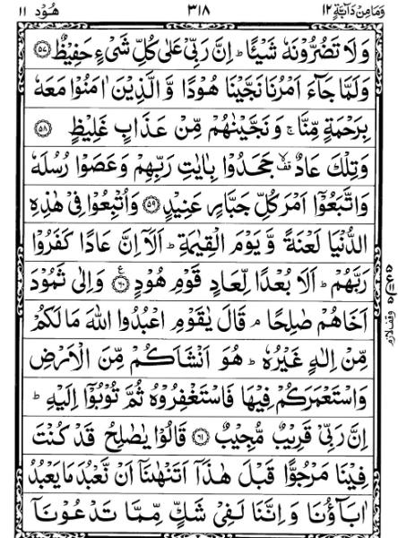 Quran Page - 318