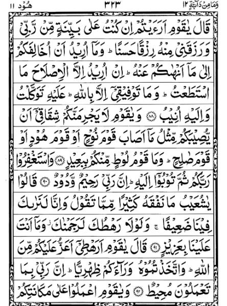 Quran Page - 323