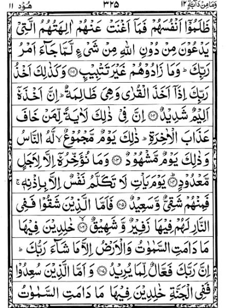Quran Page - 325