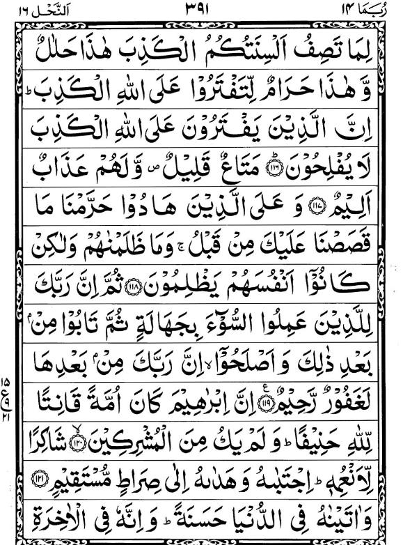 Quran Page - 391