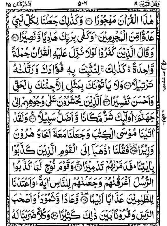 Quran Page - 506