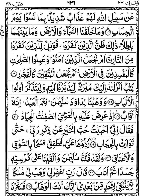 Quran Page - 631