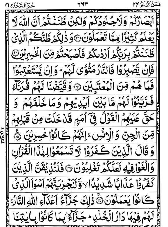 Quran Page - 663