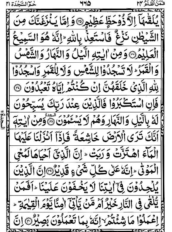 Quran Page - 665