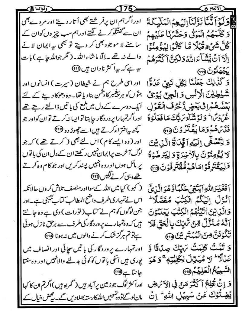 Quran Page - 175