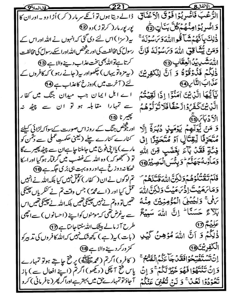 Quran Page - 221