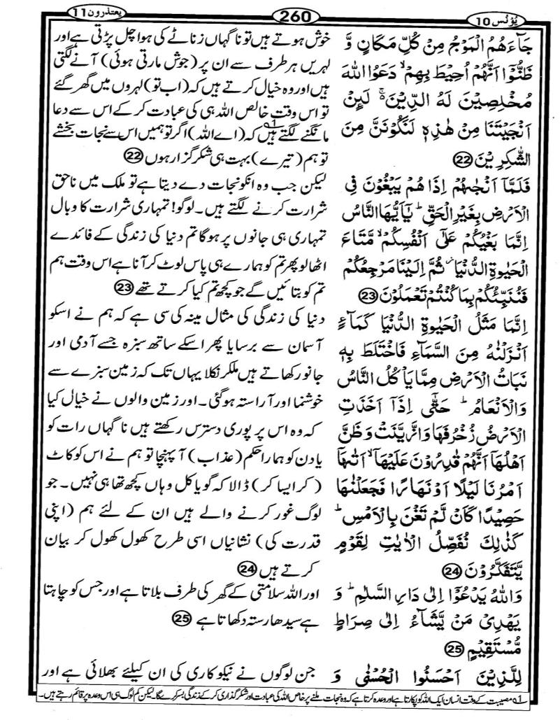 Quran Page - 260