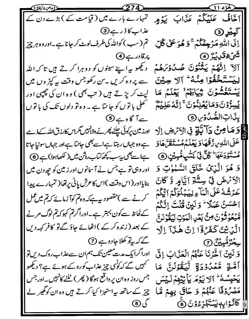 Quran Page - 274