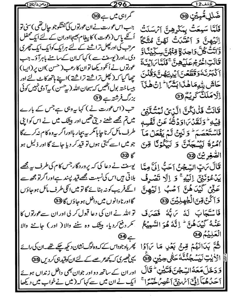 Quran Page - 296