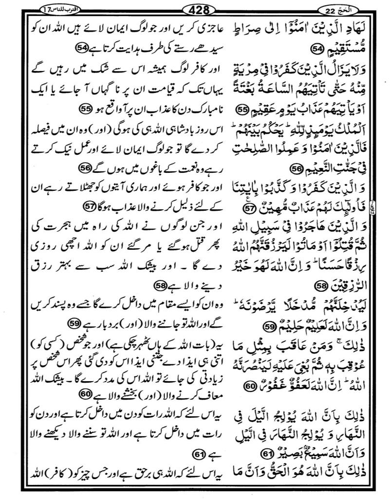 Quran Page - 428