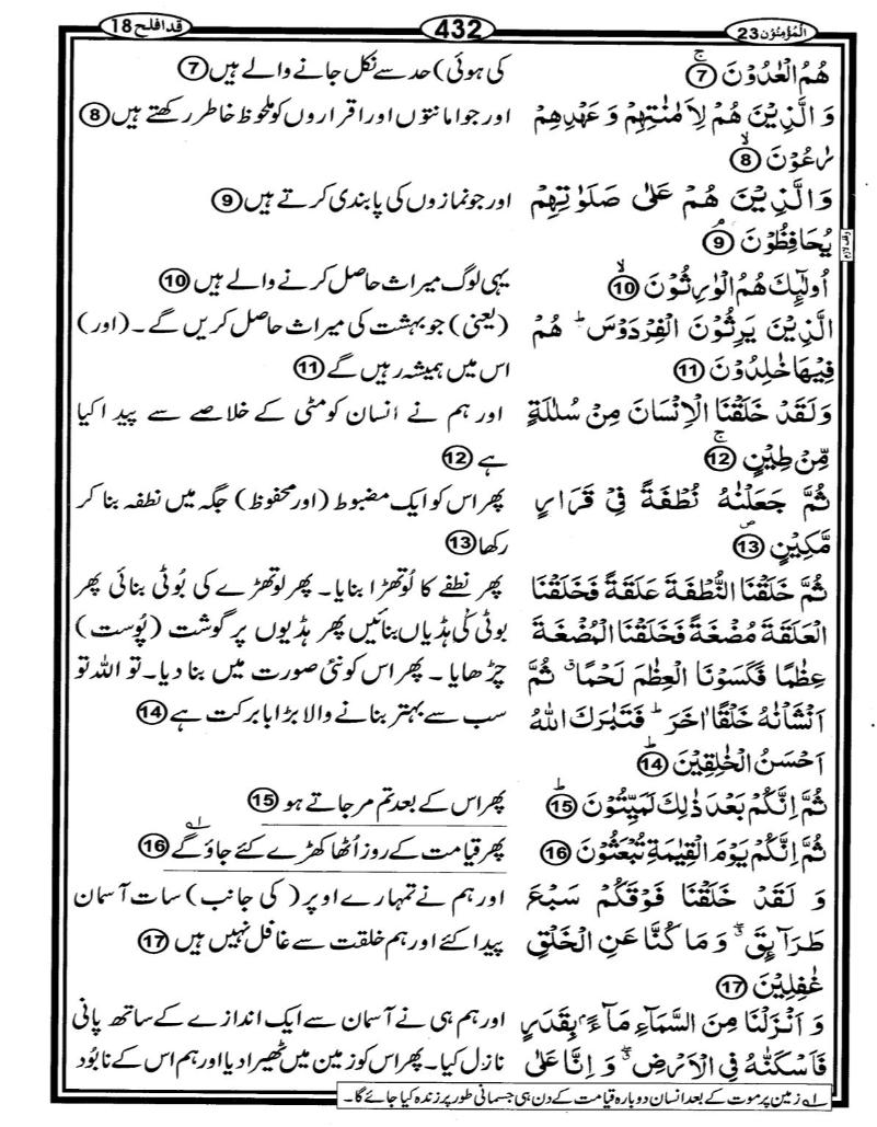 Quran Page - 432
