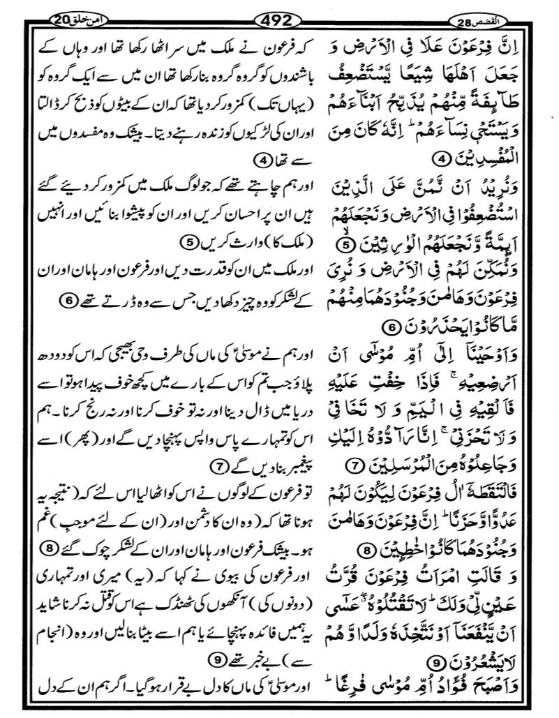 Quran Page - 492