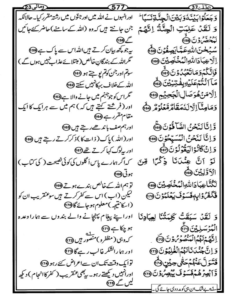 Quran Page - 577