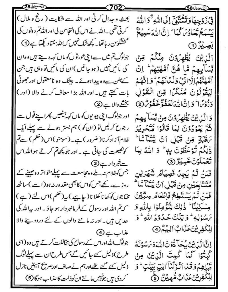 Quran Page - 702