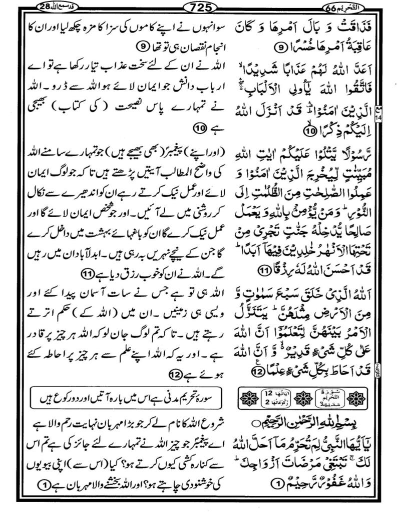 Quran Page - 725